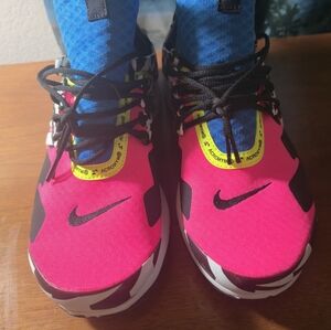 Nike x Acronym Air Presto Mid Racer Pink Photo Blue Sneakers New